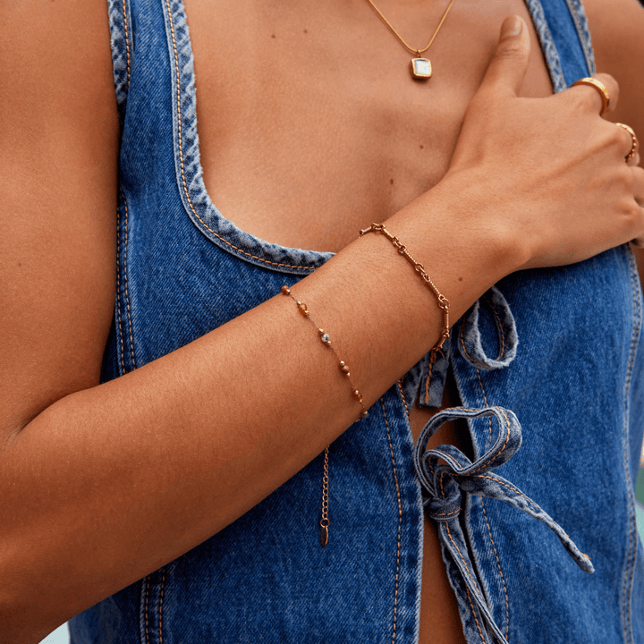 Bracelet en Pierre Perlé Lulu