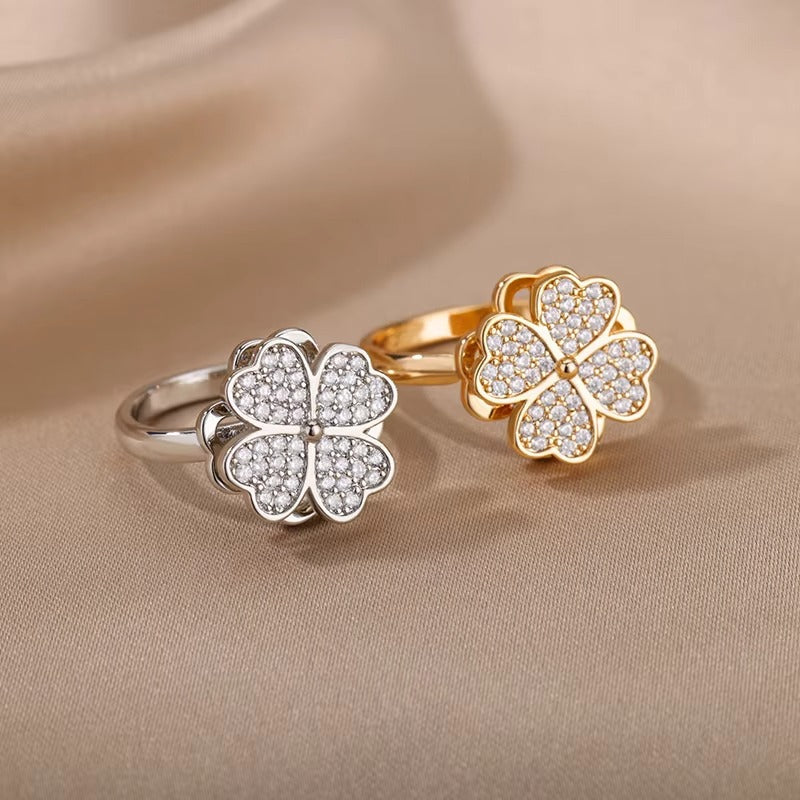 Bague Trèfle Aisha