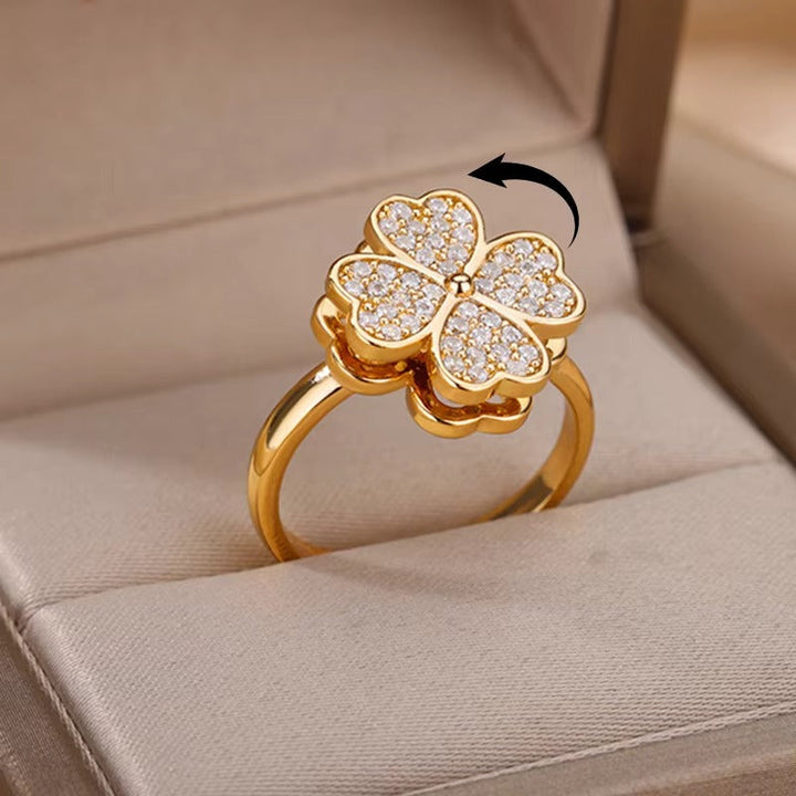 Bague Trèfle Aisha