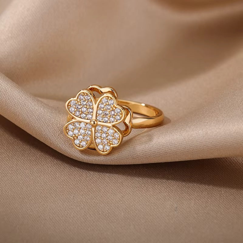 Bague Trèfle Aisha