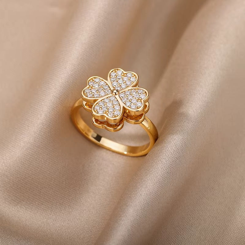 Bague Trèfle Aisha