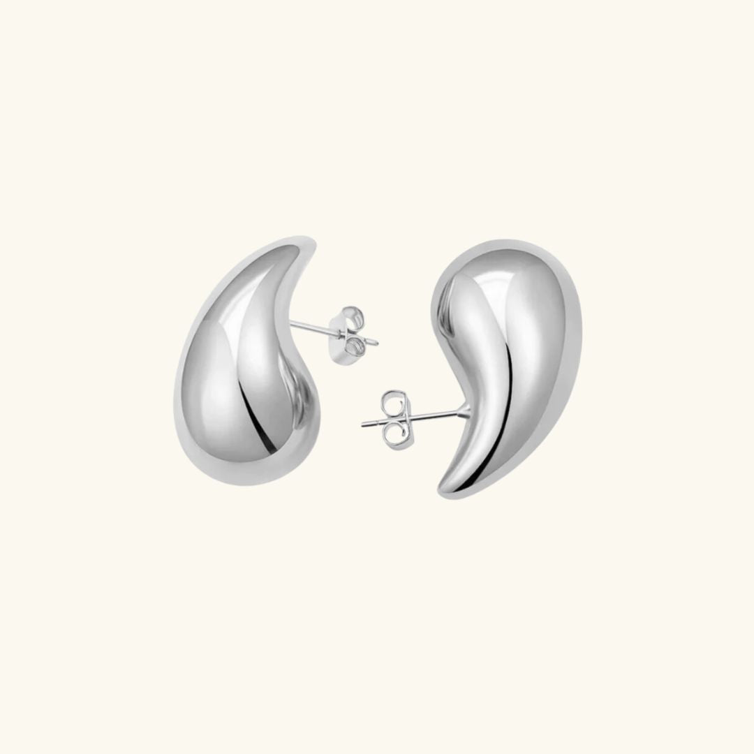 Boucles d'oreilles en or en forme de goutte Sandra