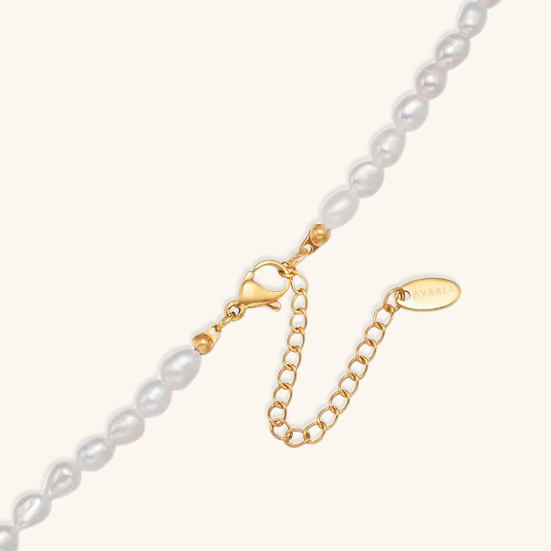 Collier Choker en Perles d'Eau Douce Rayo