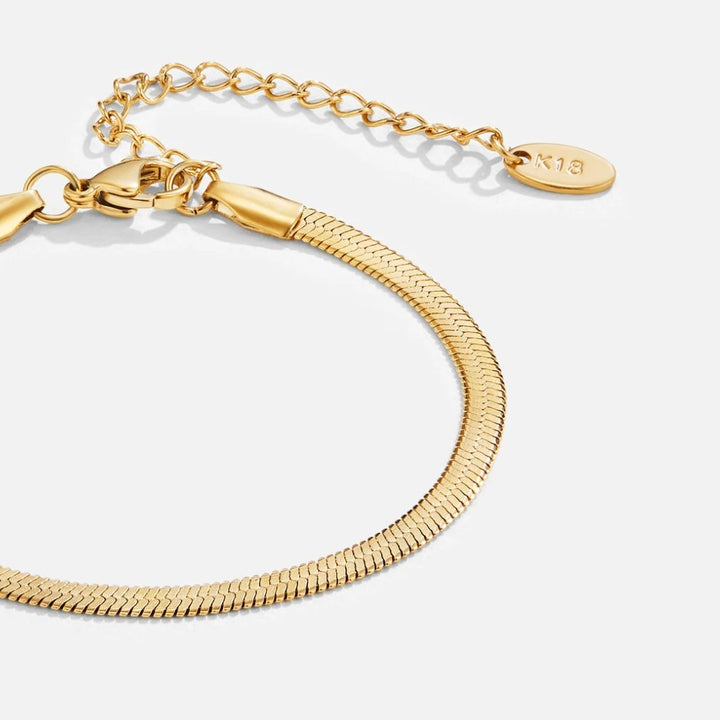 Bracelet en Chaîne Sarya Snake en Or