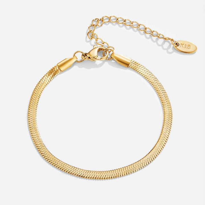 Bracelet en Chaîne Sarya Snake en Or