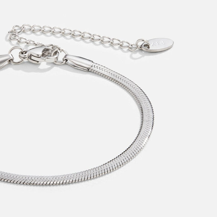 Bracelet en argent Sarya Snake Chain