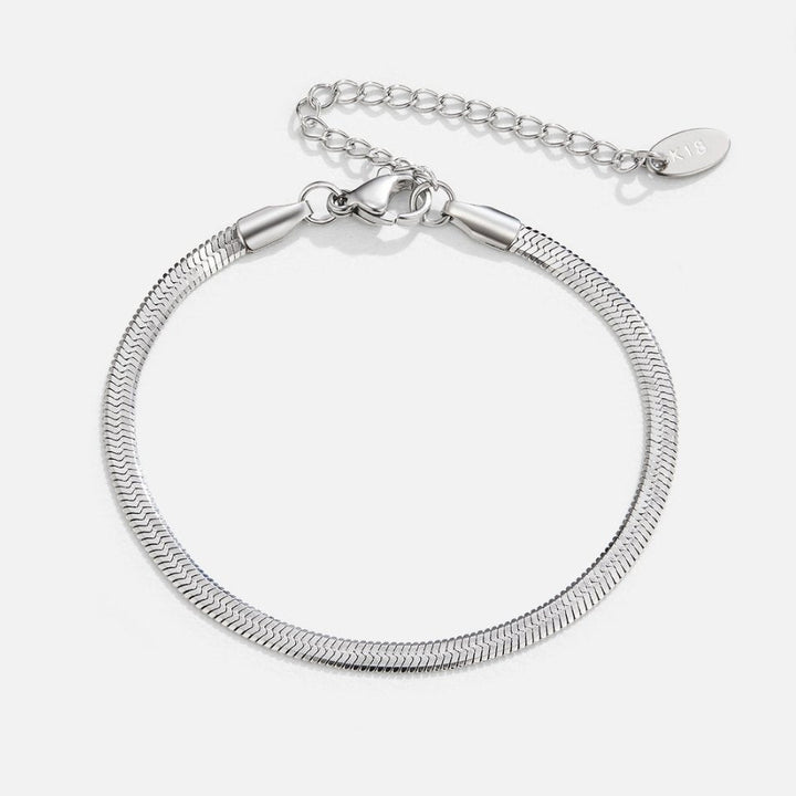 Bracelet en argent Sarya Snake Chain