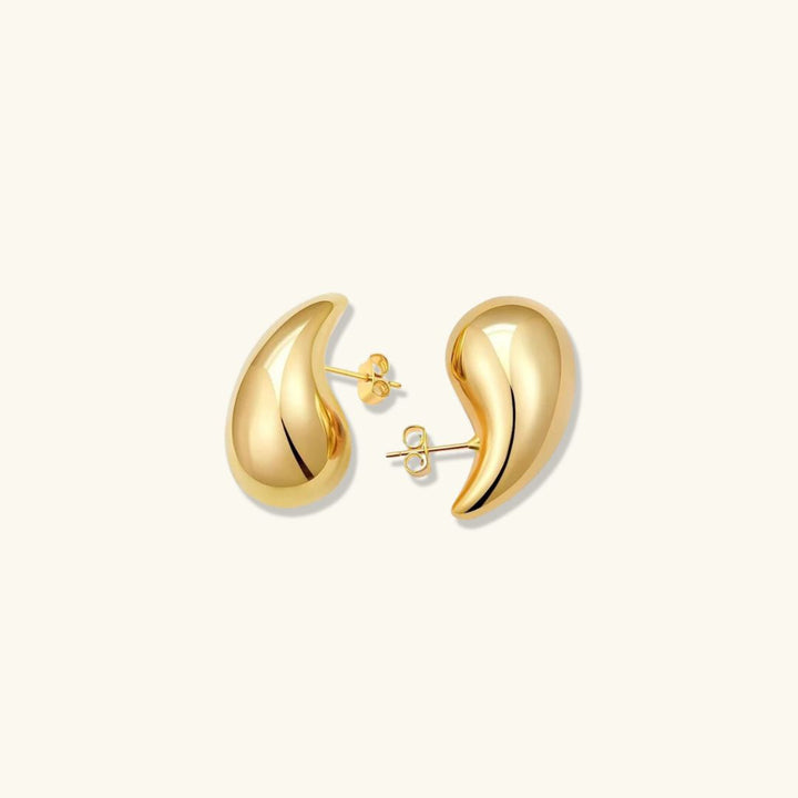 Boucles d'oreilles en or en forme de goutte Sandra