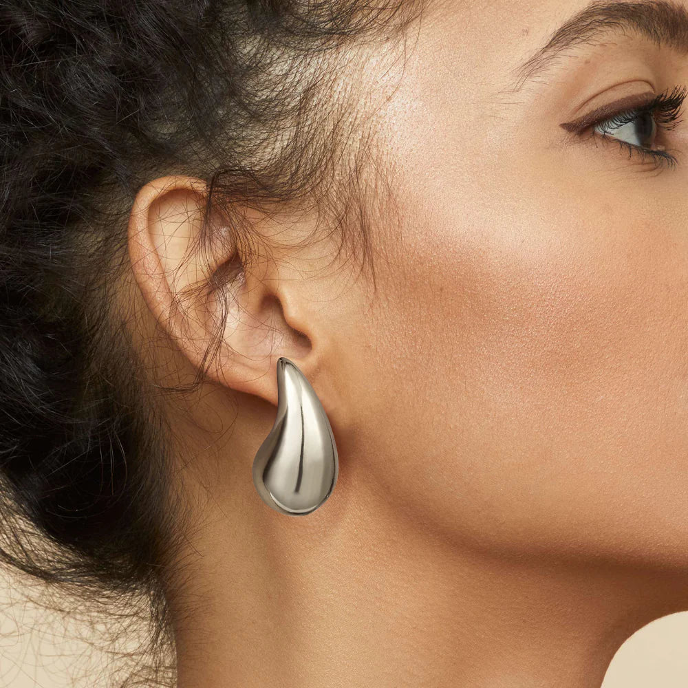 Boucles d'oreilles en or en forme de goutte Sandra