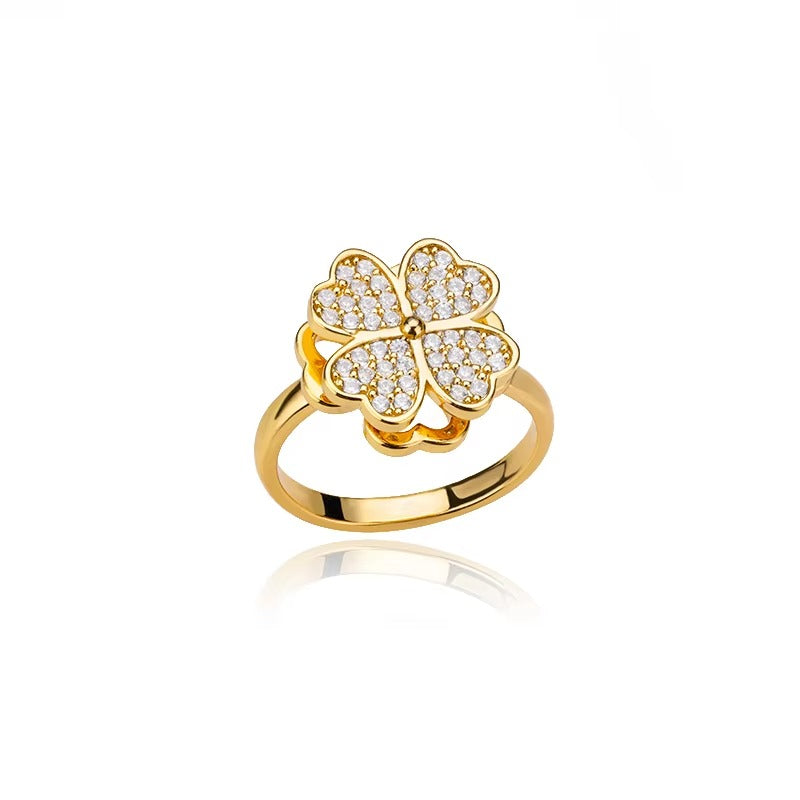 Bague Trèfle Aisha